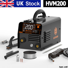 140Amp 3IN1 Flux Core MIG Welder 220V Inverter IGBT TIG MMA Welding Machine UK