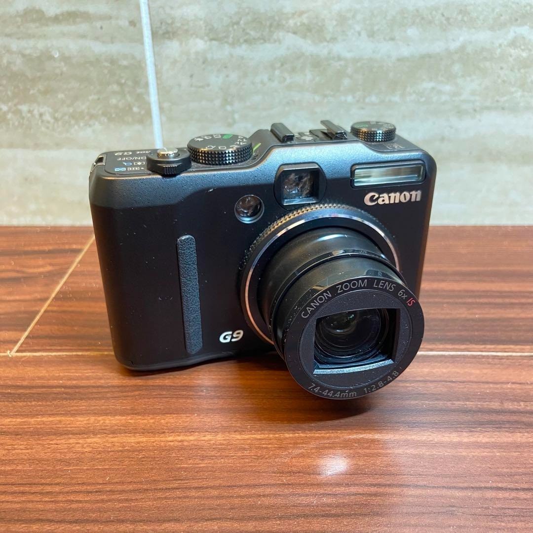 Canon PowerShot G9 12.1MP Digital Camera - Black for sale