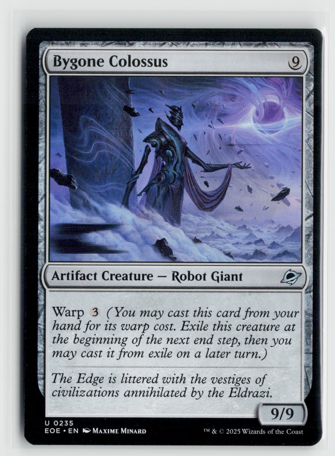 MTG Edge Of Eternities Bygone Colossus x1 NM Uncommon 235
