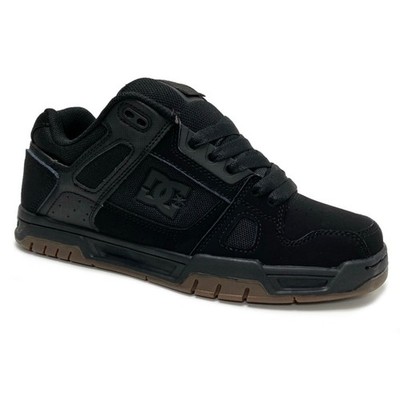 DC SHOES STAG BLACK GUM SNEAKER