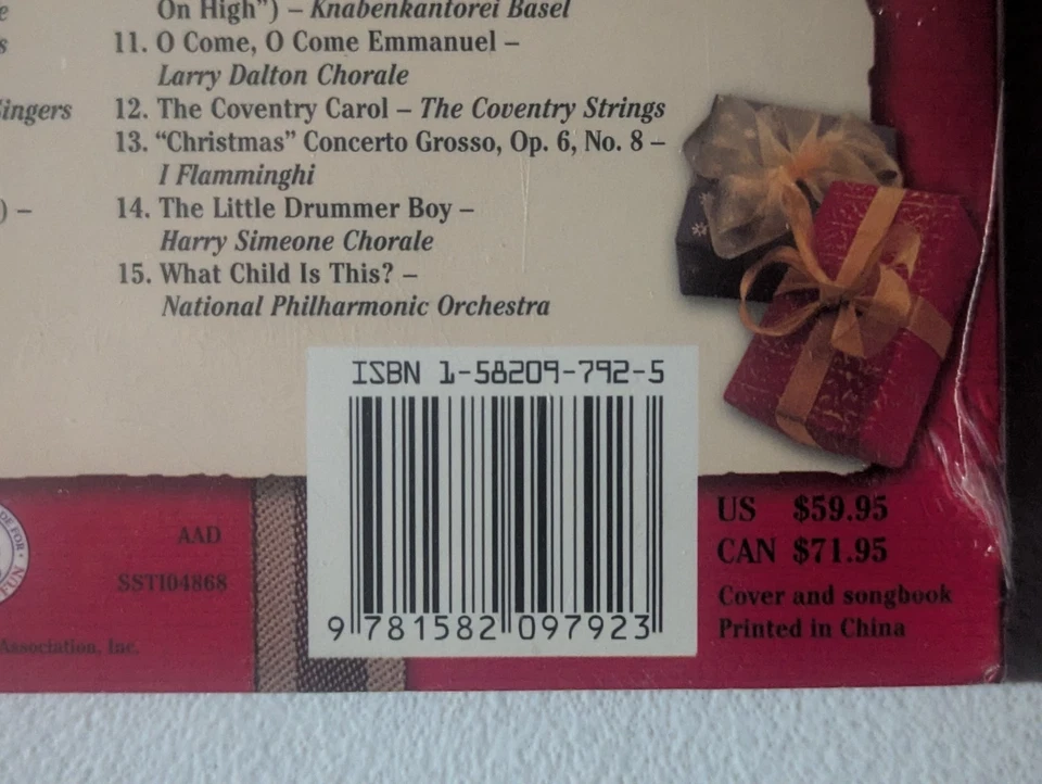 Totally Christmas 6-CD Collection Box Set Over 6 Hours Of The Best Holiday Music - Image 3 of 4
