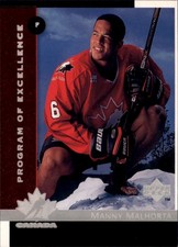 1997-98 Upper Deck #413 Manny Malhotra