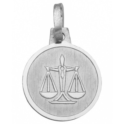 Basic Silber SZ.310 Damen Anhänger Sternzeichen Waage Sterling-Silber 925