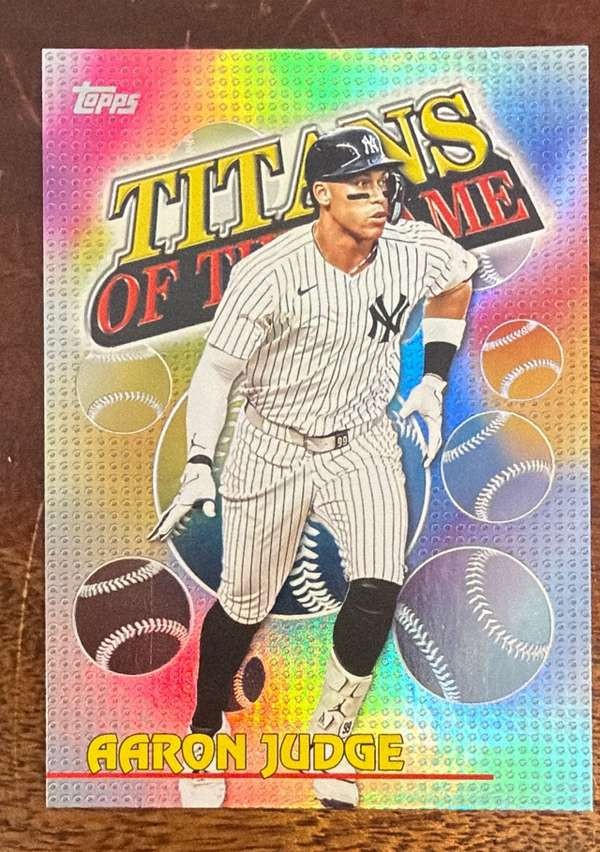2026 Topps Series 1 Titans of the Game #TOG-3 Aaron Judge Mint