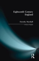 Dorothy Marshall | Eighteenth Century England | Taschenbuch | Englisch