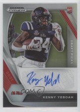 2021 Panini Prizm Draft Picks Silver Kenny Yeboah #DPA-KYE Auto 0ey4