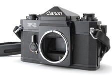 Late Model MINT Canon F-1 Eye Level 35mm SLR Film Camera Body From JAPAN