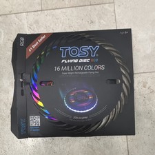 TOSY RGB Frisbee 16 Million Colors Super Bright Rechargeable