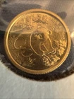 Photo of a 1992 Chinese Gold Panda 1/20 oz from an eBay listing that sold on May 9, 2026