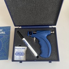 Caflon Blu Ear Piercing Instrument Set with Cleaning Wipes and Skin Marker Pen