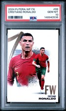 2024 FUTERA WORLD FOOTBALL FX CRISTIANO RONALDO 99 PSA 10