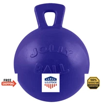 Horsemen's Pride 10" Jolly Ball Horse Toy, Blue, XL, All Breeds