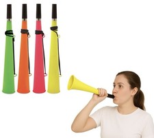 Large Plastic Carnival Festival Party Woofer Horn with String 37cm