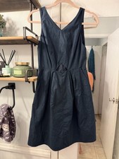 Madewell Sleeveless Navy V-Neck Women's Dress