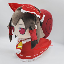 Anime Touhou Project Fumo Series Hakurei Reimu Snail Plush Doll Cartoon Toy Gift