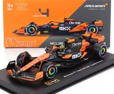 McLaren F1 MCL38 4 Winner/1st F1 Victory 2024 Miami GP Lando Norris in 1:43 sca