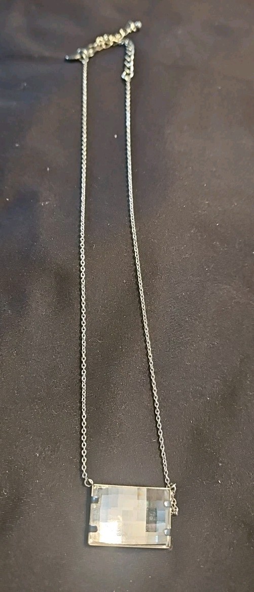 Touchstone Crystal By Swarovski Rectangular Clear… - image 1