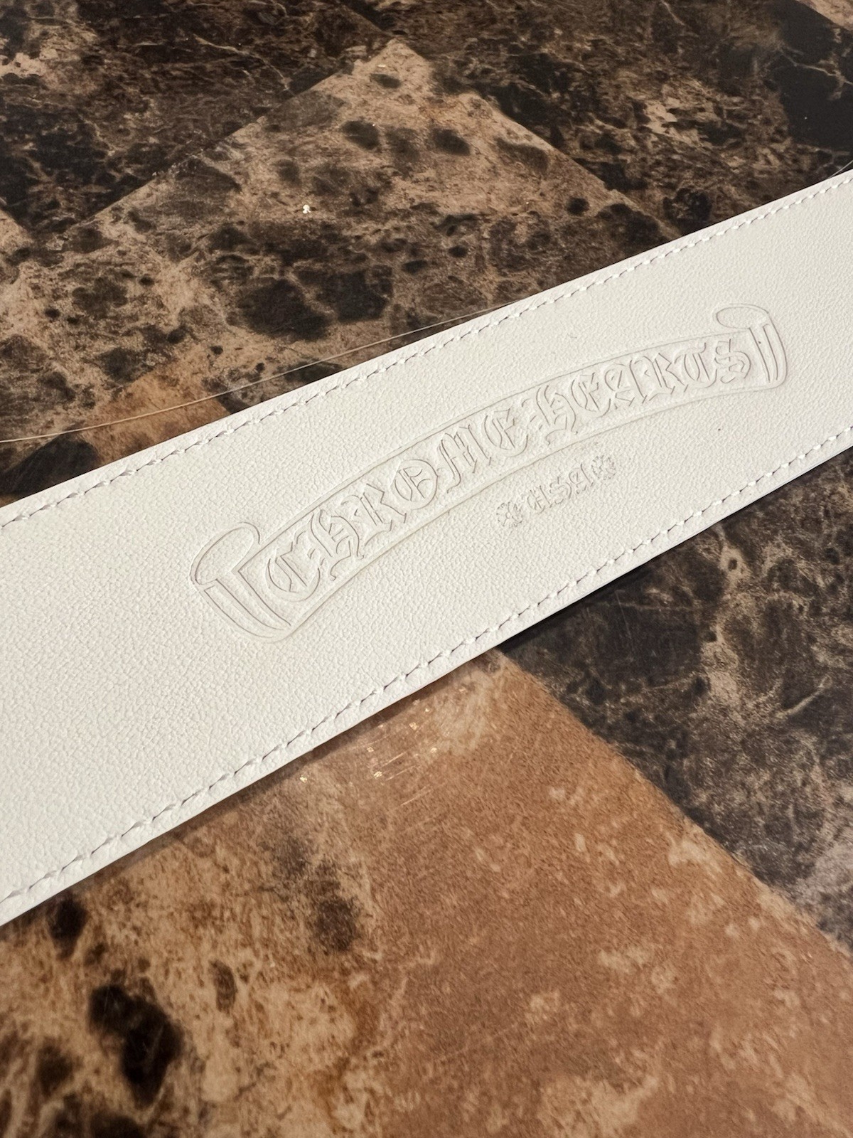 Chrome Hearts White Multicolor Cross Patch Roller… - image 5