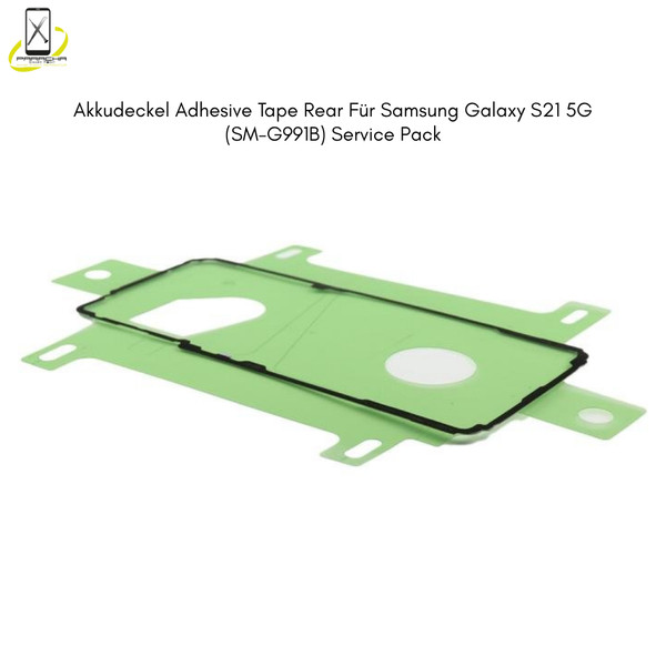 Original Akkudeckel Kleberahmen Adhesive Kleber FüR Samsung Galaxy S21 G991B-image
