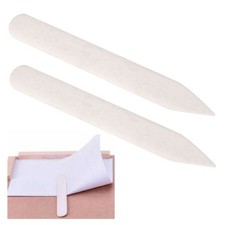 2 Pcs Manual Bone Folder Universal Paper Card Creaser DIY Craft Creasing Too