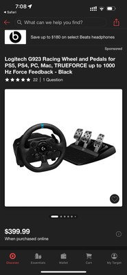 Racing Simulator Bundle   PS5 + Logitech G923 + Next Level GT Lite Cockpit