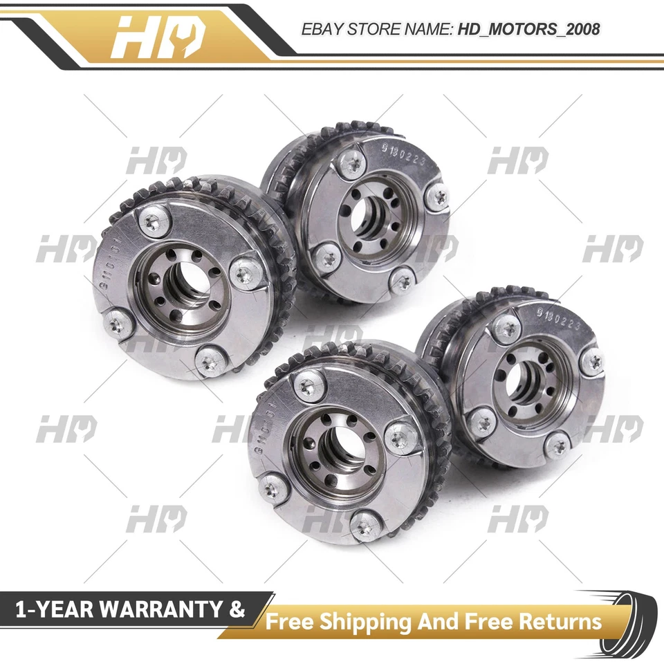 Juego de 4 piezas de ajuste de árbol de levas MAHLE para Mercedes Benz W166 M276 W212 W221 3,0 L 3,5 L Foto 2 de 4