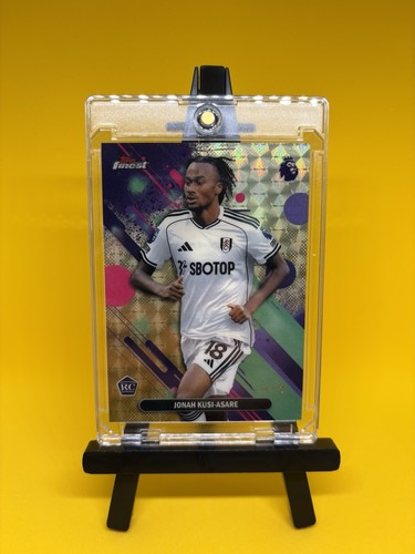 1/1 SUPERFRACTOR 2026 Topps Finest Premier League Jonah Kusi-Asare Rookie Fulham