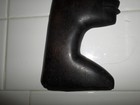 VINTAGE 10" HAND CARVED AFRICAN WOMEN (HANGS ON WALL) — photo 8