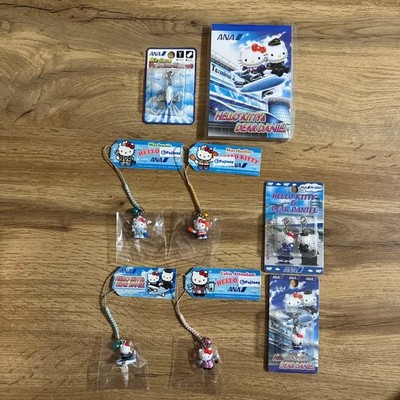 ANA Hello Kitty & Dear Daniel Zipper Mascot Strap set of 6