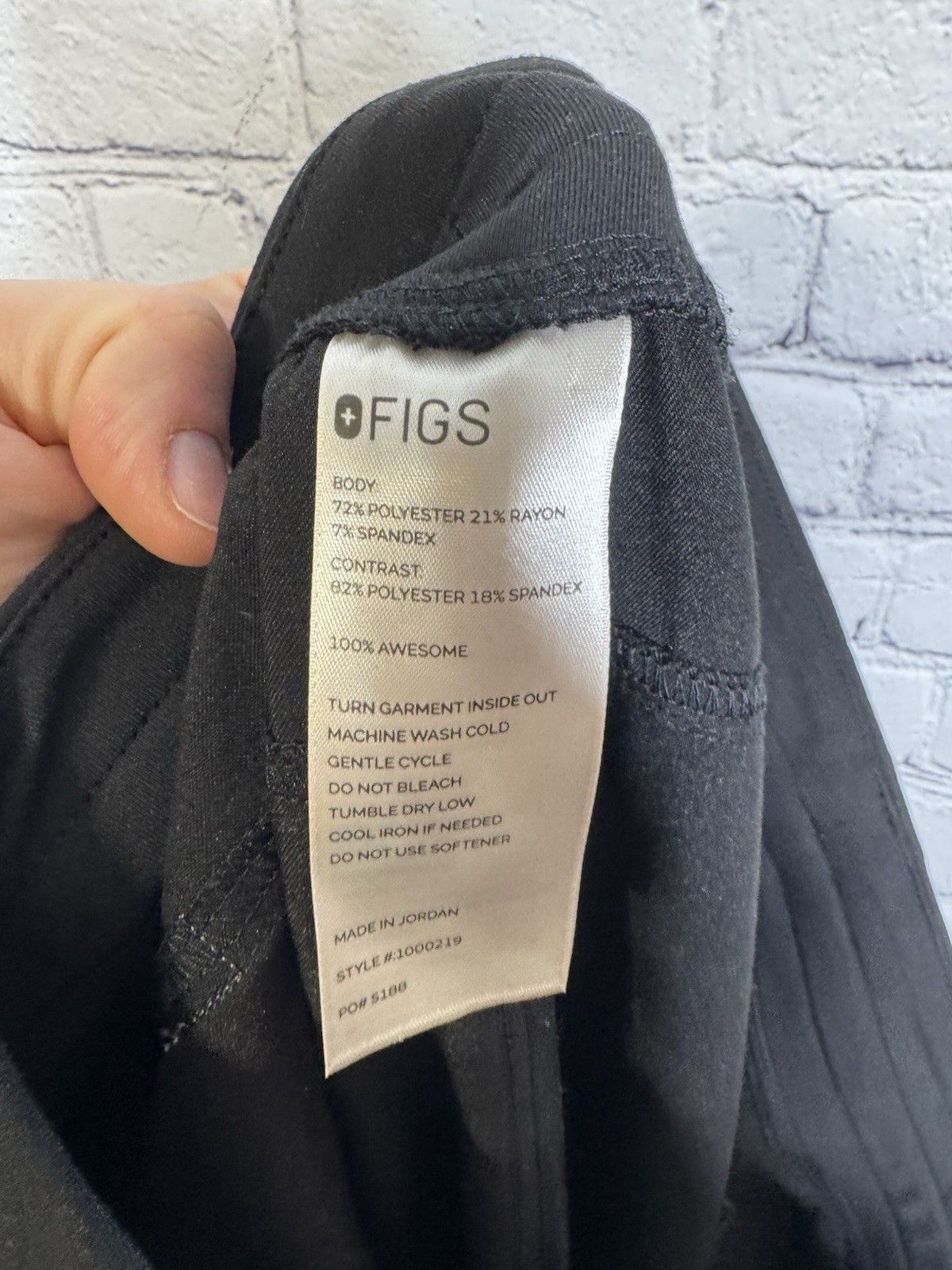 Figs Technical Collection Black Basic Men’s Pants… - image 5