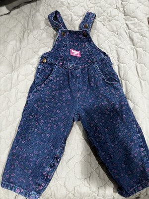 Oshkosh B'Gosh Vintage Floral Overalls