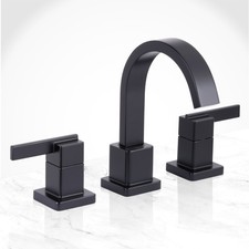 Miseno MNO441L 1.2 GPM Widespread Bathroom Faucet - Black