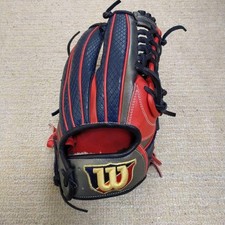 Wilson ball Glove DU Type 12 Inch Red x Navy All Round