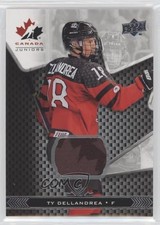 2018 Upper Deck Team Canada Juniors Team Canada Jerseys Ty Dellandrea #28 0p6