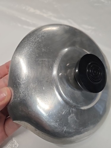 Vintage Wagner Ware Magnalit Doppelauslauf 6 5/8" nur Ersatzdeckel - Bild 3 von 13