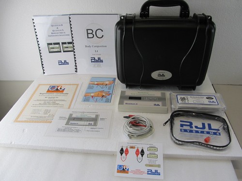 RJL Systems Quantum II Bioelectrical Impedance Analyzer in Case