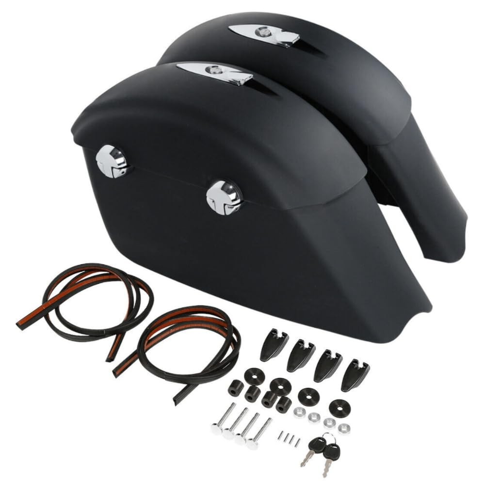 Matte Saddle Bags for Indian Chief Chieftain Roadmaster Springfield 2014-2020