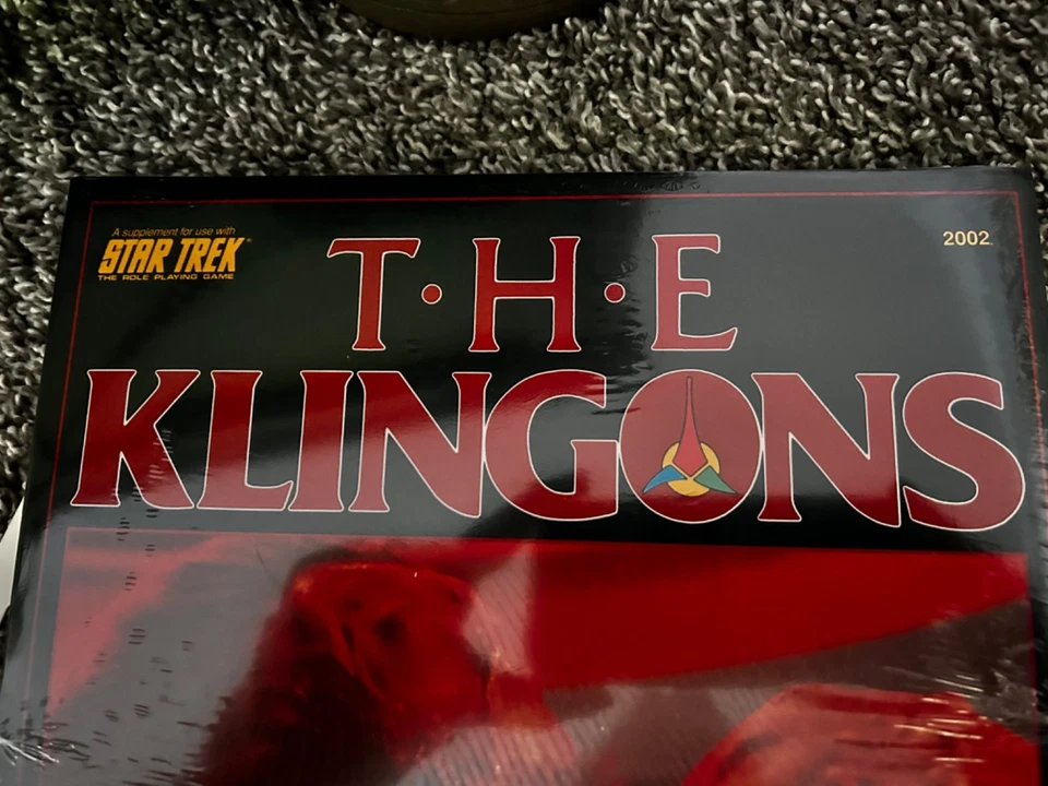1987-The Klingons Star Fleet Intelligence Manual-Star Trek Role Playing Game-NEW - Image 3 of 4