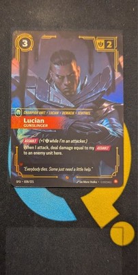 Lucian - Gunslinger SFD 028/221 Epic Spiritforged Riftbound League of Legends