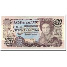 [#560676] Banknote, Falkland Islands, 20 Pounds, 1984, 1984-10-01, KM:15a, UNC
