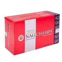 RäUcher Set RäUcherstäBchen Golden Nag Champa -- 15 G + Kerzenhalter Gefrostet/M