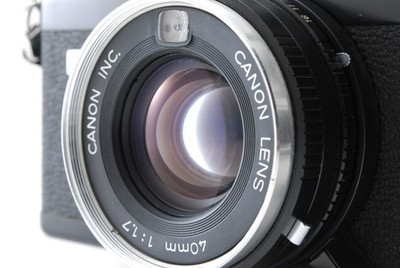 ジャンク品　Canon Canonet QL17 カメラ 黒 Read! Canon Canonet QL17 GIII Black 35mm Film Camera From JAPAN