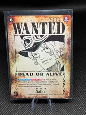 Sabo (120) (Wanted Poster) OP13-120 Carrying On His Will Foil