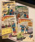 Lot of 4 Vintage Superman Comic Books 1960-61 READ