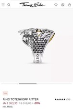 Thomas Sabo Toten Köpfe Rings S925