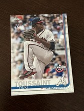 2019 Topps Opening Day - Touki Toussaint #178 Atlanta Braves (RC) Base Set