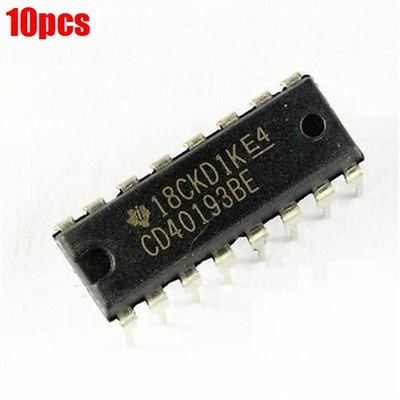 10Pcs CD40193BE CD40193 16-Pin Dip DIP-16 DIP16 Ic New fv
