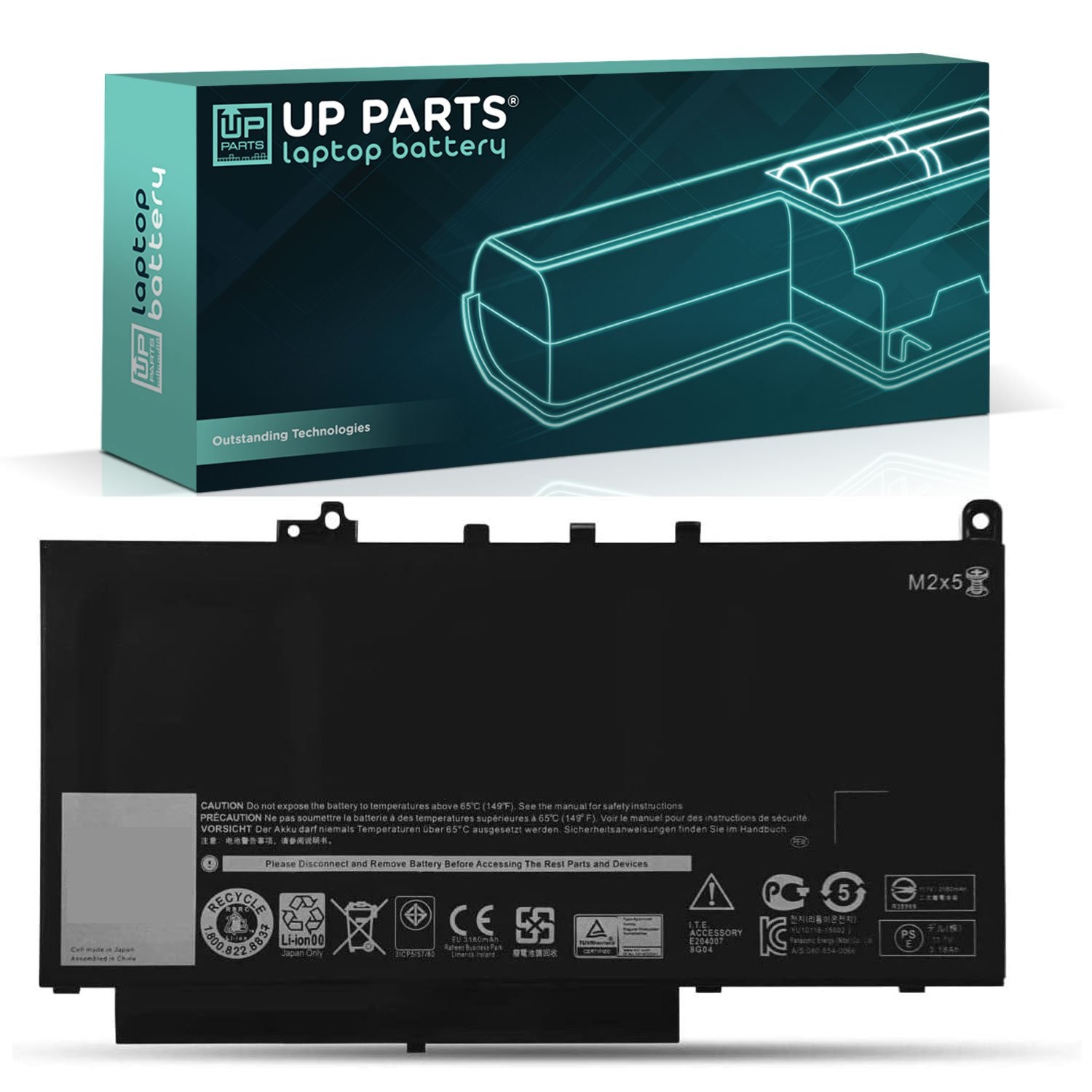 Batteria Sostitutiva Dell 7CJRC 0PDNM2 | Business Class Latitude - 2