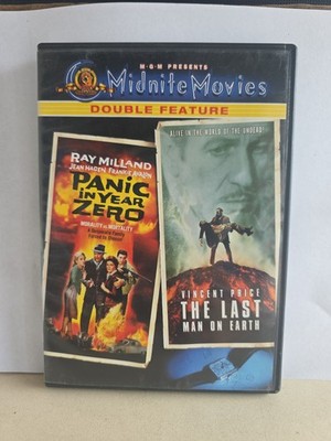 Panic in Year Zero/Last Man on Earth (DVD, 2005) Very Good, Free Shipping 