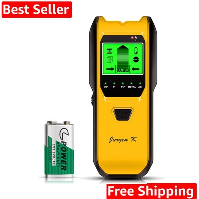 Stud Finder Wall Scanner, 5 in 1 Multifunction Stud Locator with Upgraded Sma...